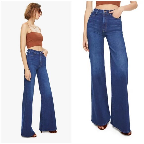 MOTHER Denim - 💕MOTHER💕 The Hustler Roller Heel Jeans ~ Small Pleasures 32 NWT